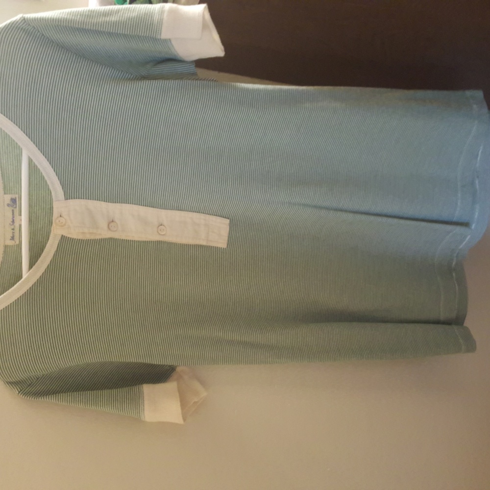 Merz B. Schwanen Short Sleeved Henley